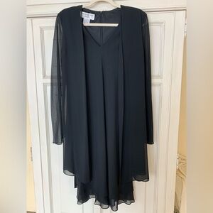 Jones NY black crepe dress